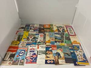 lot 4 image: Vintage Travel Maps