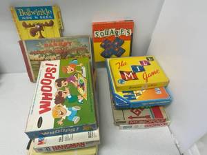 lot 15 image: Group of vintage Board Games