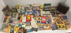 lot 16 image: Vintage Travel Booklets and more.