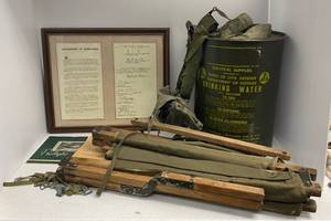 lot 30 image: Vintage Militaria Group