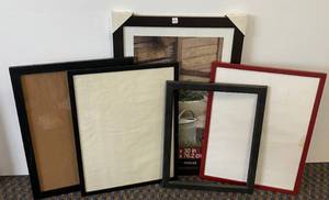 lot 53 image: Misc. Group of picture frames empty