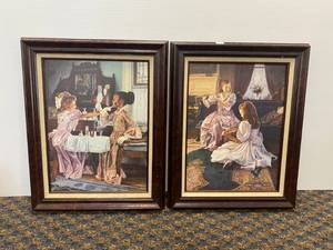 lot 60 image: 2 Digital prints in frames
