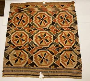 lot 86 image: Vintage Navajo rug