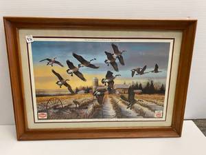 lot 92 image: Schmidt Beer framed print