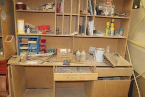 lot 645 image: Misc. Hardware - Screws, Bolts, Nuts, Sandpaper