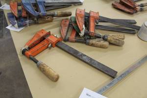 lot 621 image: Lot of (4) 18x8 Bar Clamps