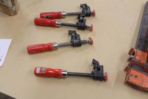 lot 619 image: Lot of (4) Sessey 8 Bar Clamp Edge Attachments