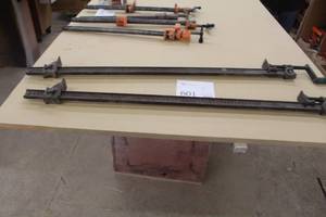 lot 601 image: Lot of (2) 42-12 Bar Clamps