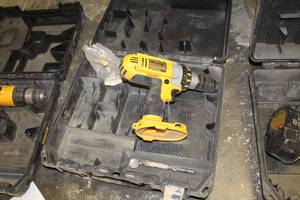 lot 101 image: DeWalt DC930 12 XRP 14.4V Drill, Case