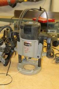 lot 111 image: Porter-Cable 23-7539-50 Variable Speed Production Plunge Router
