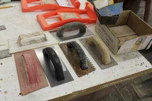 lot 699 image: Lot of (9) Trowels