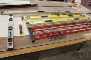 lot 697 image: Lot of (11) Box Beam Levels