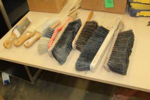lot 732 image: Lot of (8) Shop Brushes