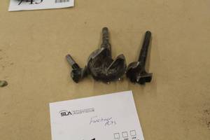 lot 741 image: Lot of (3) Forstner Bits