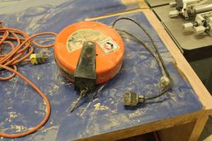 lot 185 image: Graco 30 Retractable Power Cord Reel with Power Cord