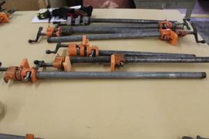 lot 769 image: Lot of (3) Pipe Clamps