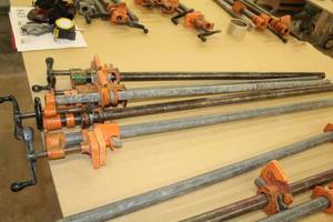 lot 774 image: Lot of (5) Pipe Clamps