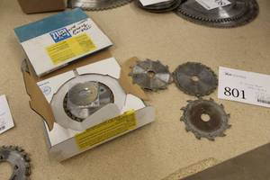 lot 801 image: Lot of (4) 4-34 Scoring Blades