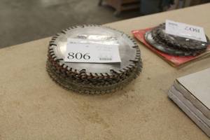 lot 806 image: Lot of  10 Saw Blades