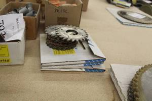 lot 796 image: Lot of (13) 4-34 Scoring Blades