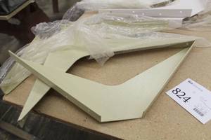 lot 824 image: Lot of (3) 21x15 Countertop Brackets