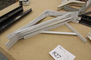 lot 827 image: Lot of (6) Countertop Brackets
