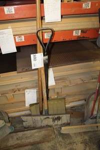lot 880 image: Snow Shovel, Snow Pusher, Misc. Tool