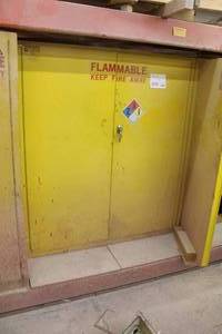 lot 859 image: Flammable Liquids Storage Cabinet