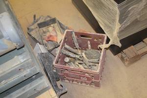 lot 652 image: Paint Supplies, (1) Milk Crate