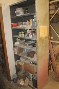 lot 654 image: Metal Shelving Unit 7-shelf
