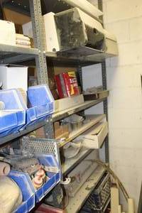 lot 667 image: Casters, Crates, Towel & Cup Dispensers, etc