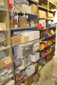 lot 673 image: Casters, Sandpaper, Kitchen Cabinet, Accessories, etc