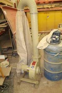 lot 14 image: Murphy-Rodgers MRT-7A 3-Phase Single Bag Dust Collection System