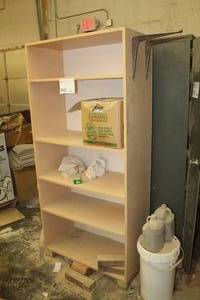 lot 890 image: Bookcase 5-shelf