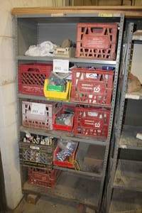 lot 891 image: Metal Storage Rack 5-shelf