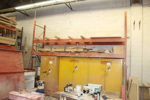 lot 288 image: 14x36x12 Pallet Racking - (3) Uprights, (6) Cross Beams