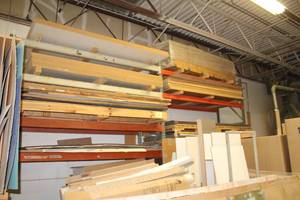 lot 293 image: Pallet Racking - (3) Uprights, (14) Cross Beams