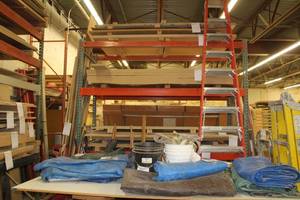 lot 289 image: Pallet Racking - (2) Uprights, (6) Cross Beams