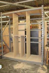 lot 292 image: Pallet Racking - (2) Uprights, (9) Cross Beams
