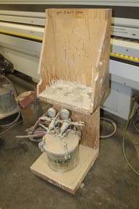 lot 306 image: Paint Pot, Hose, Spray Gun