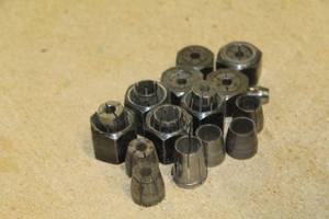 lot 346 image: Lot of (15) Bosch Router Collets