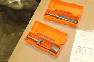 lot 354 image: Lot of (2) Carb-Tech Mortise and Tenon Cutters, Plastic Cases