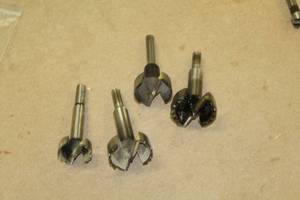 lot 381 image: Lot of (4) Forstner Boring Bits