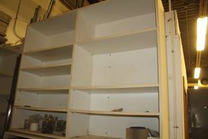 lot 428 image: 60x14x48 Shelving Unit, Hardware