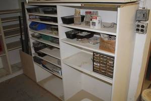 lot 429 image: 68x16x58 Shelving Unit, Hardware