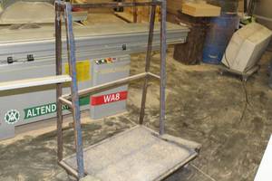 lot 393 image: Metal Storage Cart