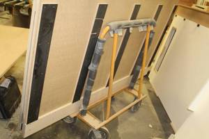 lot 394 image: Perry PD-2 Metal Drywall Cart