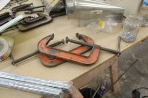 lot 446 image: Lot of (2) 8 C-Clamps