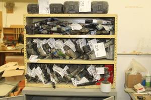 lot 455 image: Metal Shelving Unit