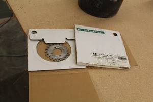 lot 474 image: Lot of (2) Stehle 110mmx40mm Industrial Clipping Blade for Edge Banding